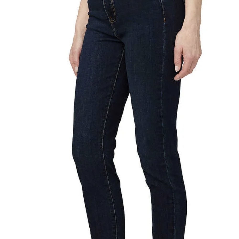 2 Pairs Of Buffalo Indigo And Black Hi Rise Mollie Straight Leg Jeans Size 10 - Picture 10 of 11